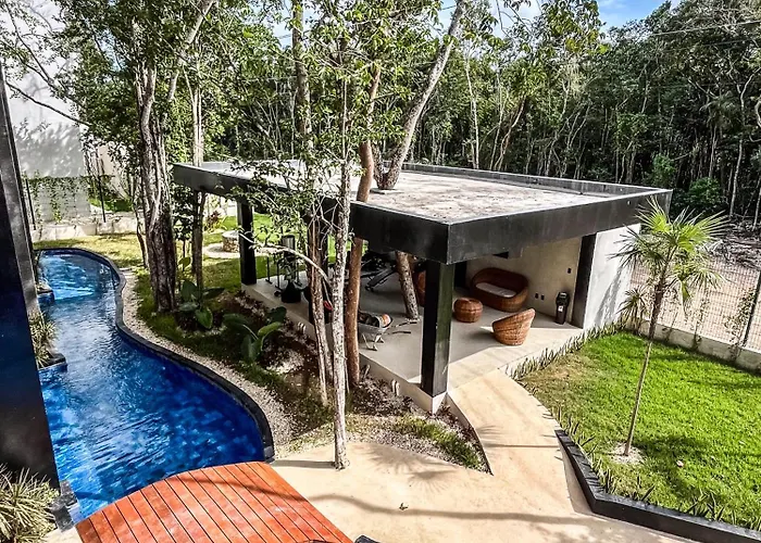 Selva Sagrada Private Plunge Pool Fast Wifi Tulum